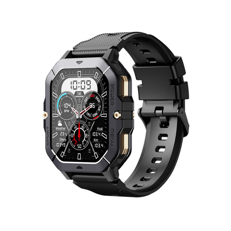 C28 Outdoor Sport Smart Watch BT Call Large Memory 1ATM Waterproof 410mAh For men