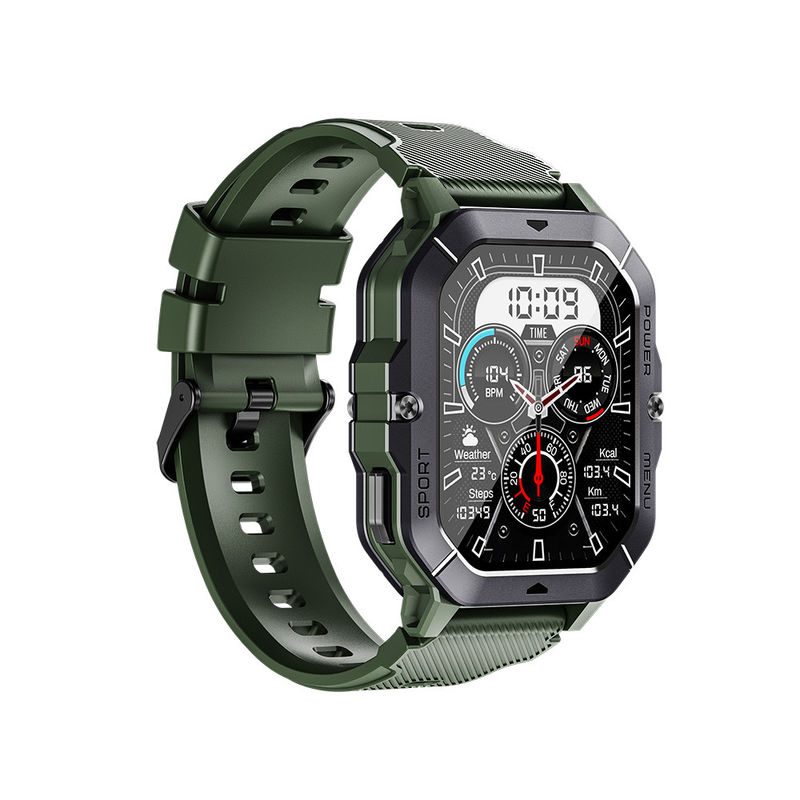 C28 Outdoor Sport Smart Watch BT Call Large Memory 1ATM Waterproof 410mAh For men