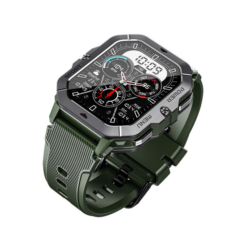 C28 Outdoor Sport Smart Watch BT Call Large Memory 1ATM Waterproof 410mAh For men