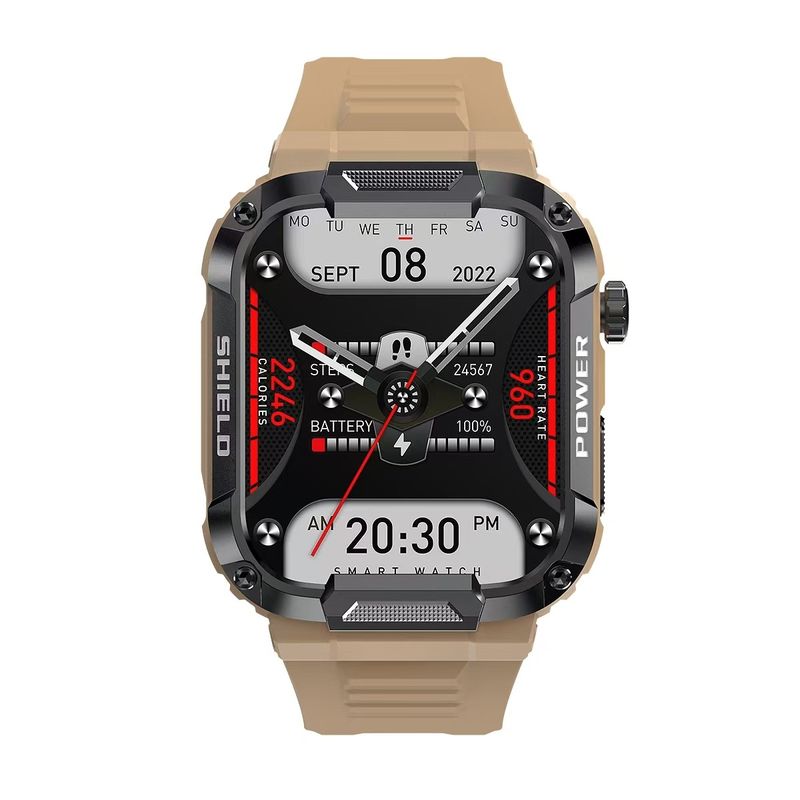 MK66 Sport Smart Watch Outdoor IP68 Waterproof Health Blood Oxygen Fitness Tracker