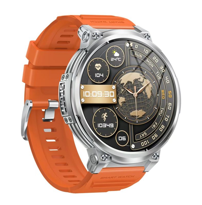 Outdoor BT Music Smart Watch IP68 Sleep Monitor SmartWatch K66 730mah Battery