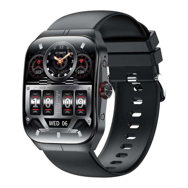 HK80 Bluetooth Sport Smartwatch Amoled Screen NFC Sleep Monitoring Smart Watch