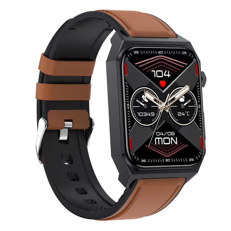 E530 Smart watch Music Control Health Monitoring Smartwatch With Blood Sugar SMS Reminder