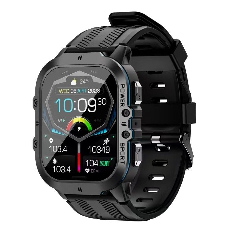 Super Amoled Display Smartwatch BT Call 1ATM Waterproof Large Memory Smart Watch C26