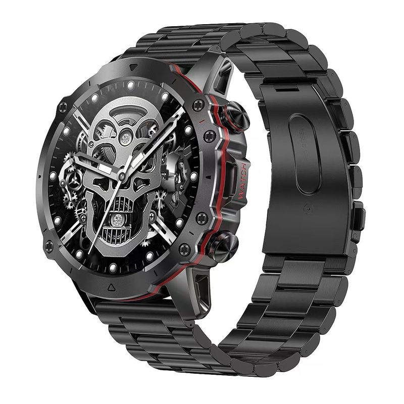 AK56 Bluetooth Sport Smart Watch 1.43 Inch Round Screen Sport Heart Rate Waterproof Smartwatch