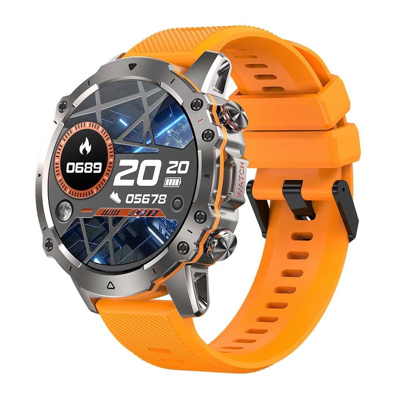 AK56 Smartwatch Bluetooth Call Men'S Fitness Tracker Watch 1.43 Inch