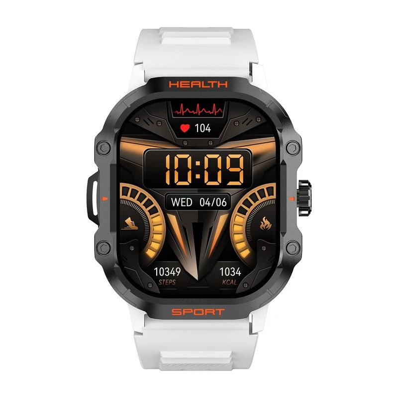 HK24 Smartwatch Amoled Screen Heart Rate BT Call AI Voice Assistant Smart Watch 2.01 Inch