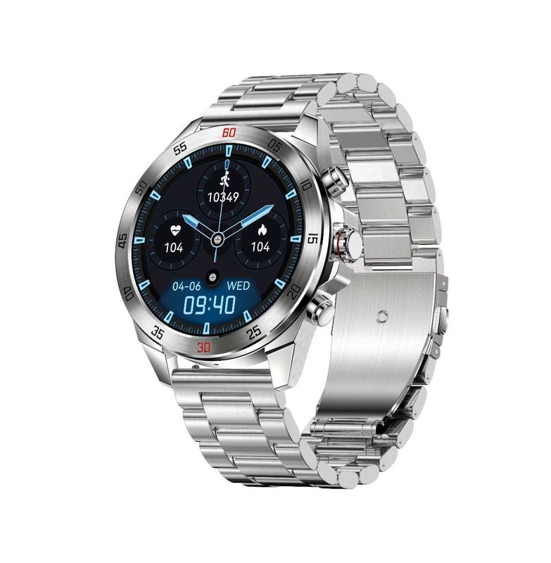 NX1 PRO 1.43inch AMOLED Smart Watch For Men Zinc Alloy Case Stainless Steel BT Call