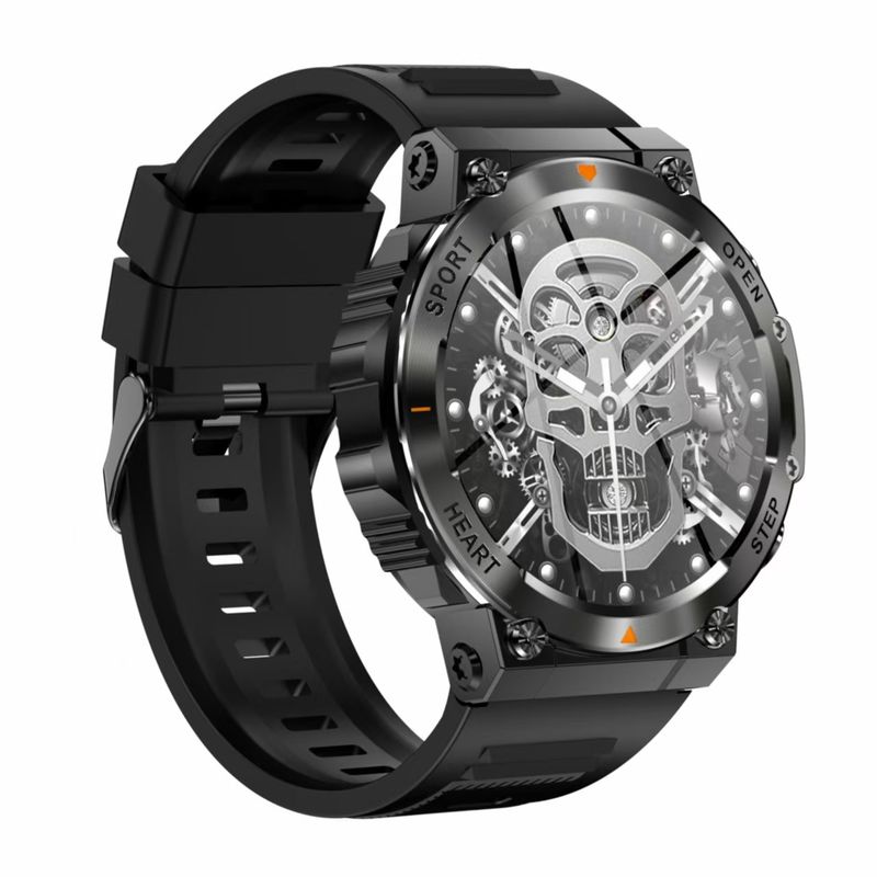 AK61 Sport Smartwatch For Men 1.39inch Screen BT Call IP68 Waterproof Fitness Tracker