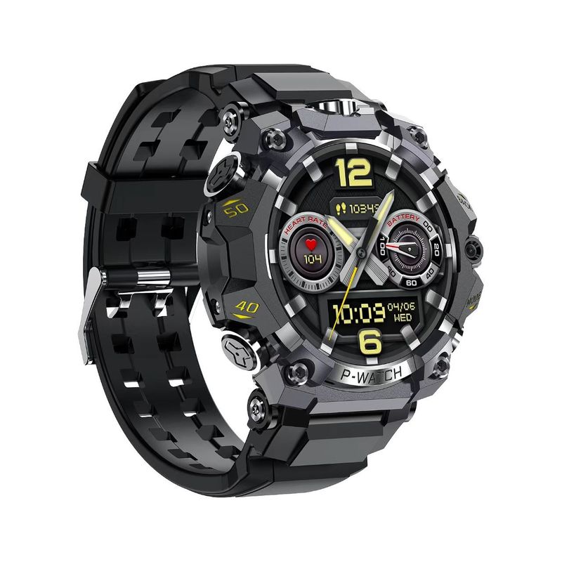 HGMIA S689 Sim Card 4G Smart Watch 1.508-inch AMOLED Screen HD Dual Camera