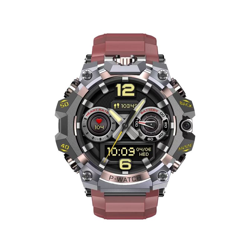 HGMIA S689 Sim Card 4G Smart Watch 1.508-inch AMOLED Screen HD Dual Camera
