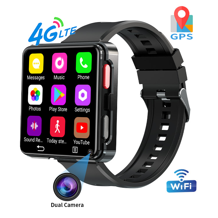 S998 4G Smart Watch With Sim Card Wifi HD Video Phone Call Android 11 Smartwatch 2.64 Inch