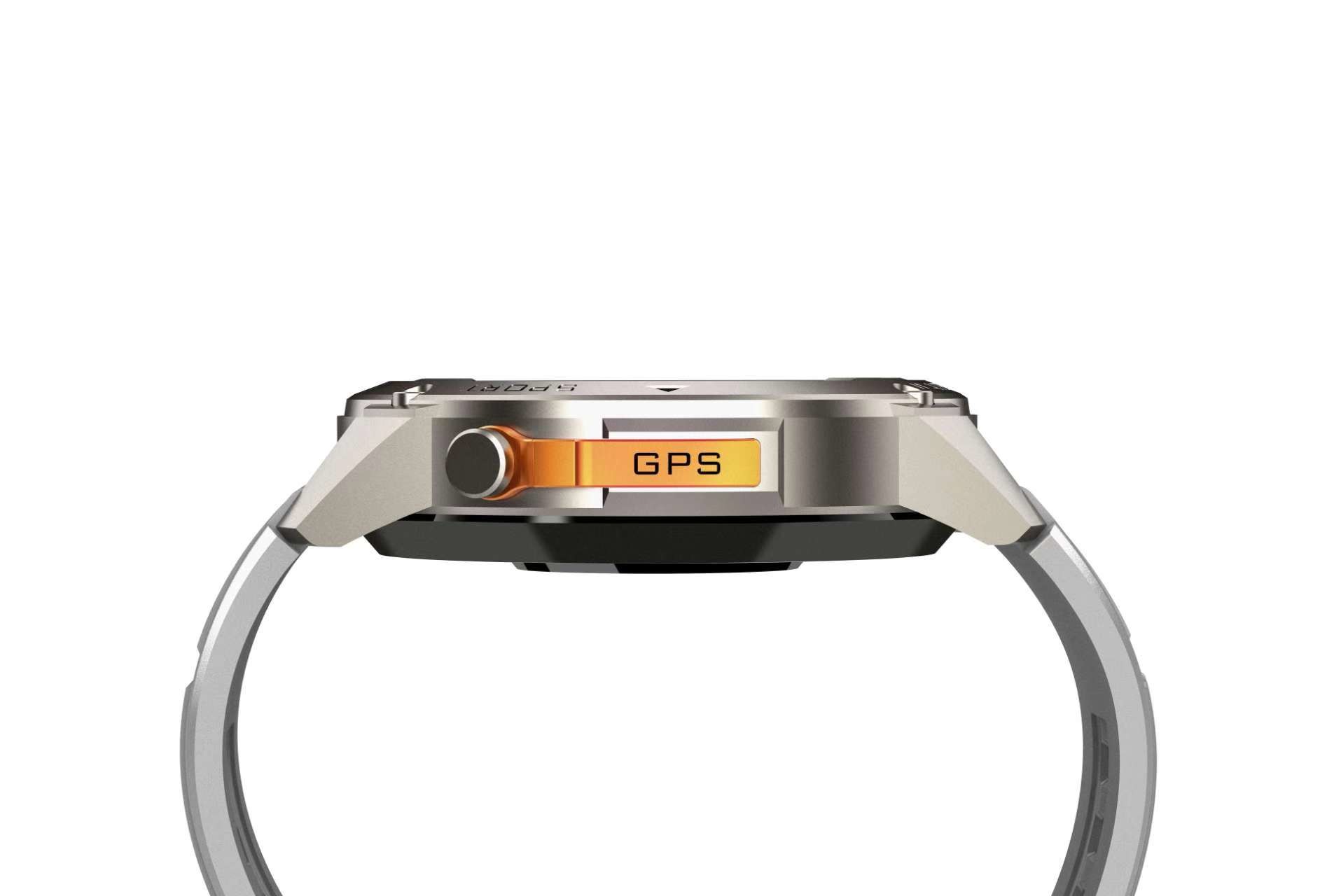 AMOLED Sport GPS Smartwatch DM56 L1+L5 Dual Frequency 5ATM Waterproof Compass Smart Watch