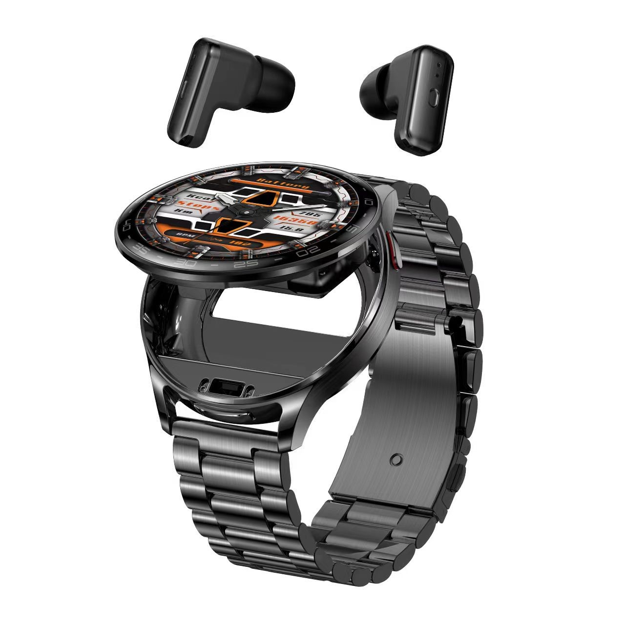 T97 Smartwatch Earbuds 2 In 1 1.39 Inch IPS Smart Watch TWS With Wireless 280mAh