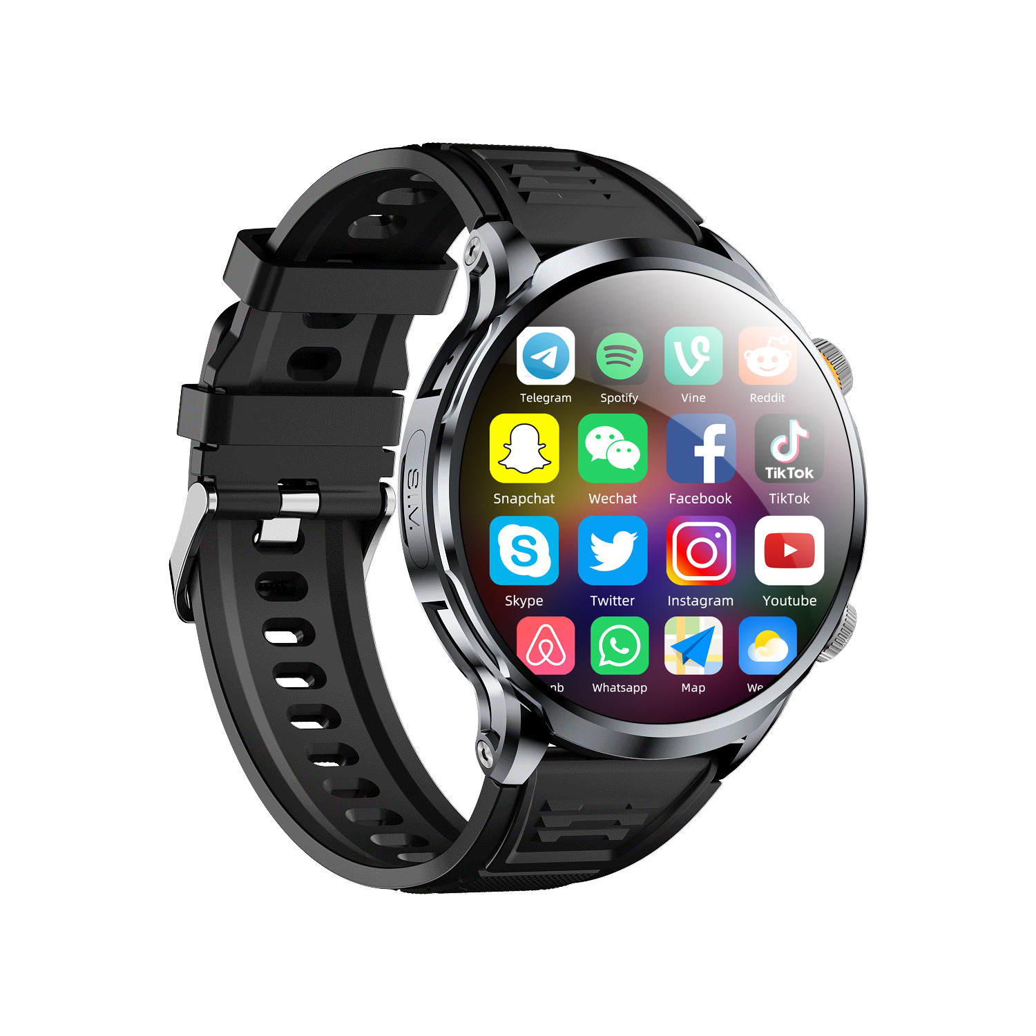 H18 Android 4G Smart Watch Camera WIFI For Men 1.85 Inch Screen 1100mAh 3GB + 32GB