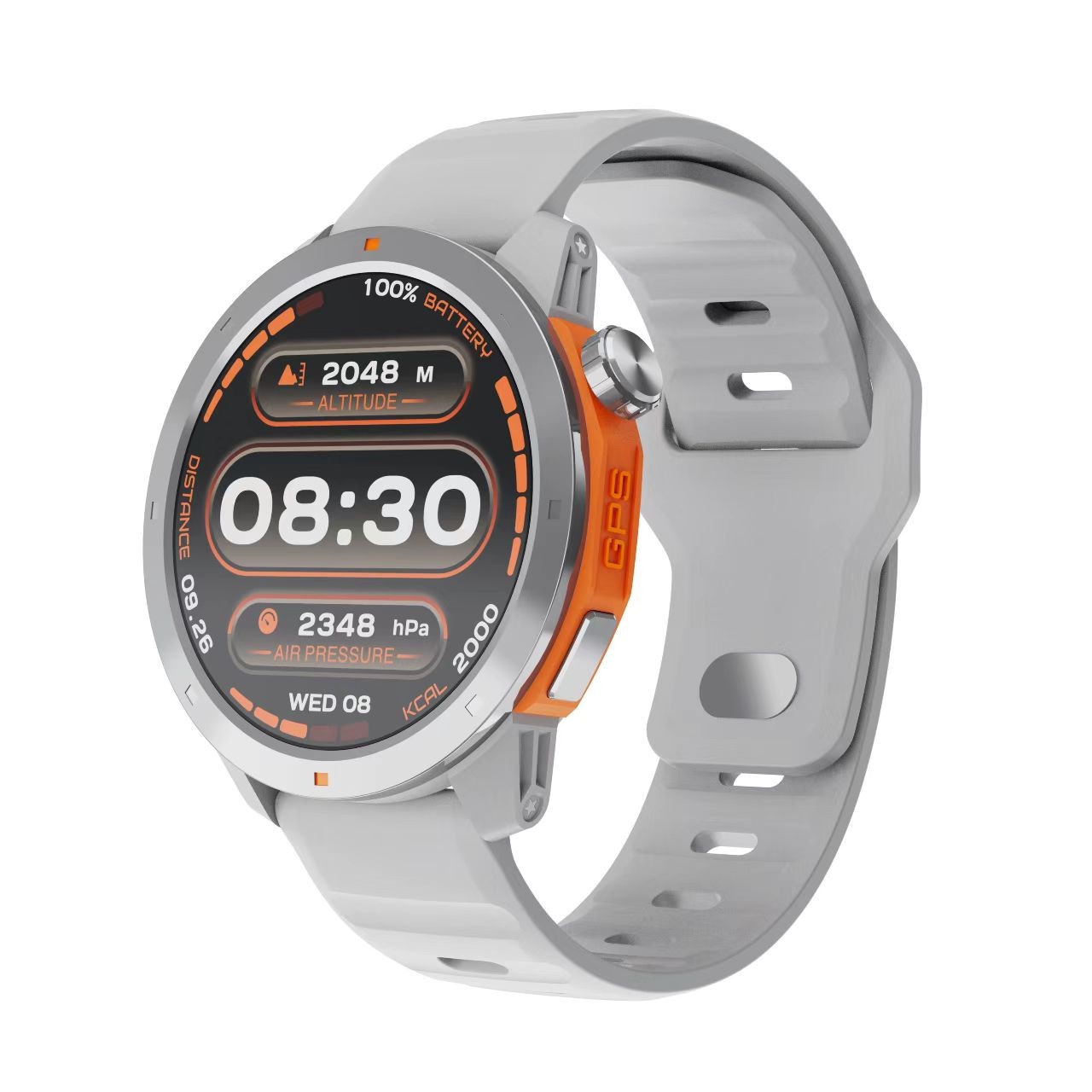 MG03 GPS Smart Watch 1.43 AMOLED 3ATM Waterproof Sport Fitness Tracker For Men