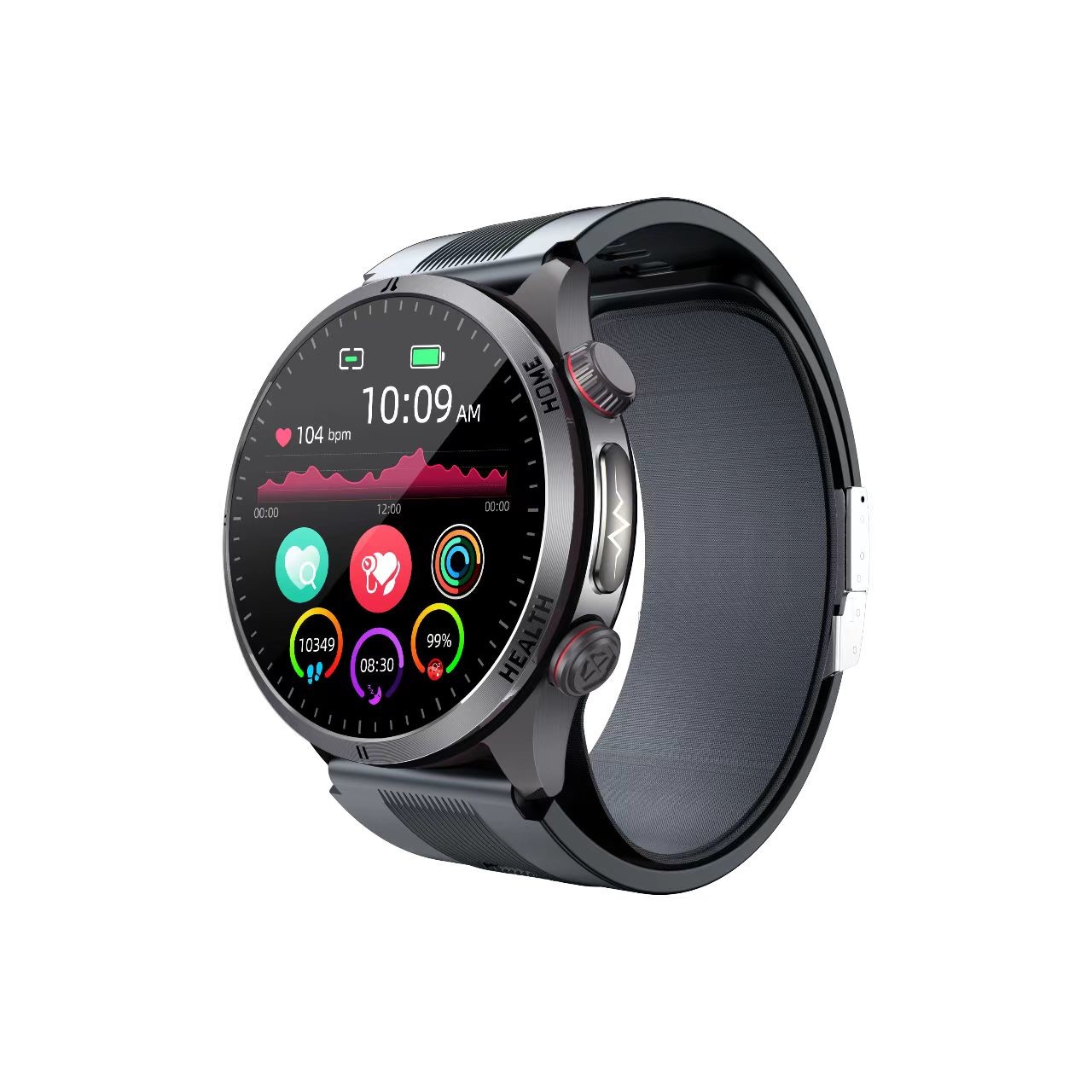 S26 Health Smart Watch 1.43-Inch AMOLED Blood Oxygen Air Pump Blood Pressure Smart Watch