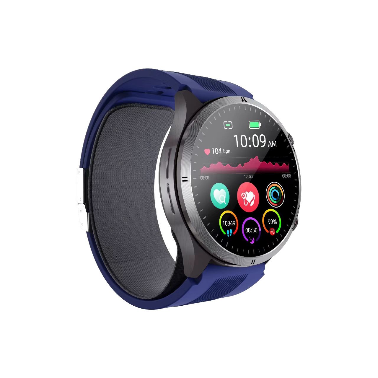 S26 Smart Watch 1.43 Inch AMOLED BT Calling Air Pump Blood Pressure Monitor SmartWatch
