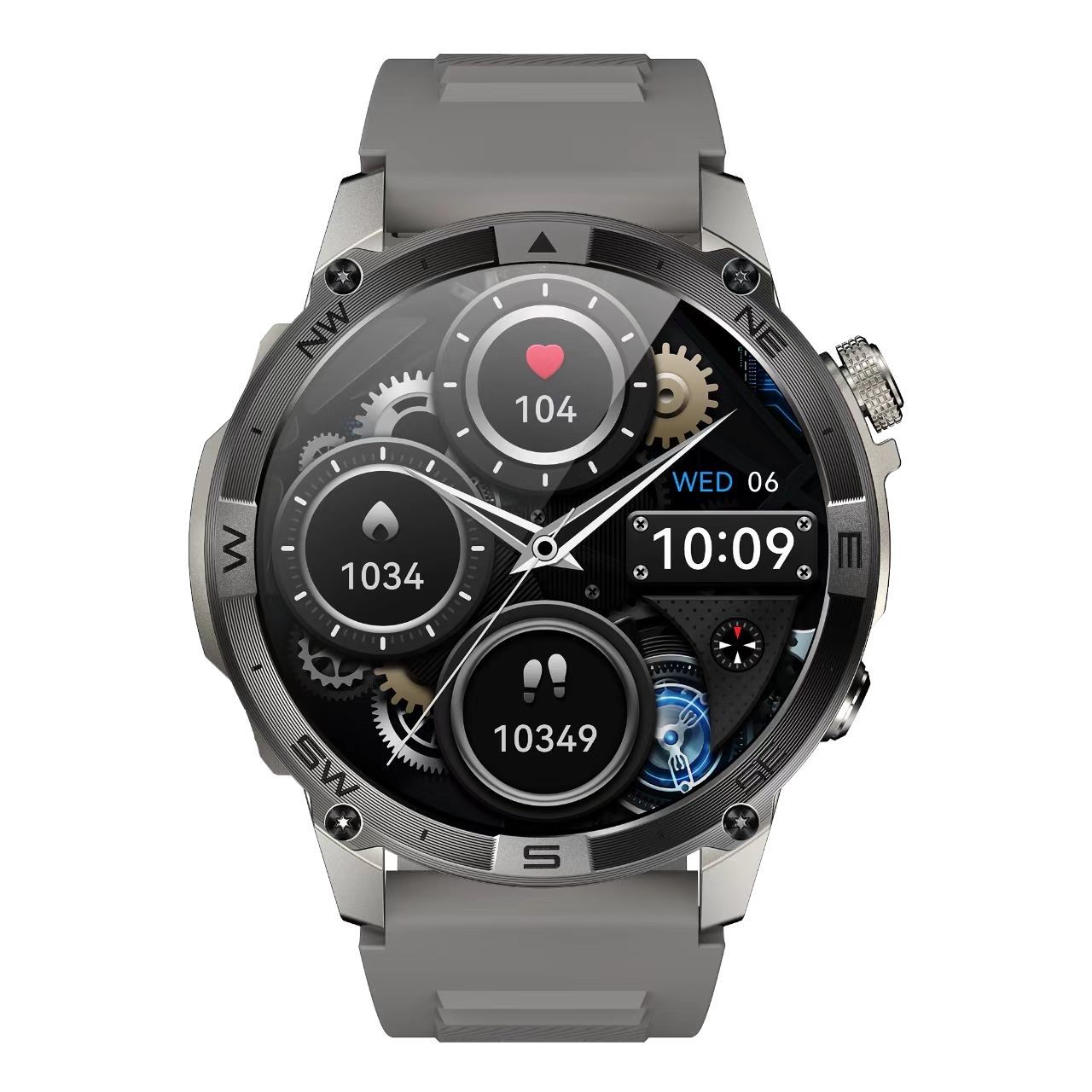 HK08 GPS Smart Watch 1.43 Inch Amoled Screen Smartwatch Sport Outdoor Altitude Bracelet
