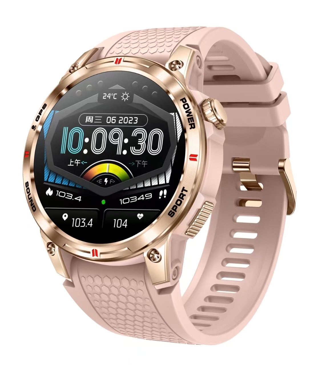 Amoled Screen Smartwatch Fitness Tracker NX18 Pro Smartwatch With GPS And Compass