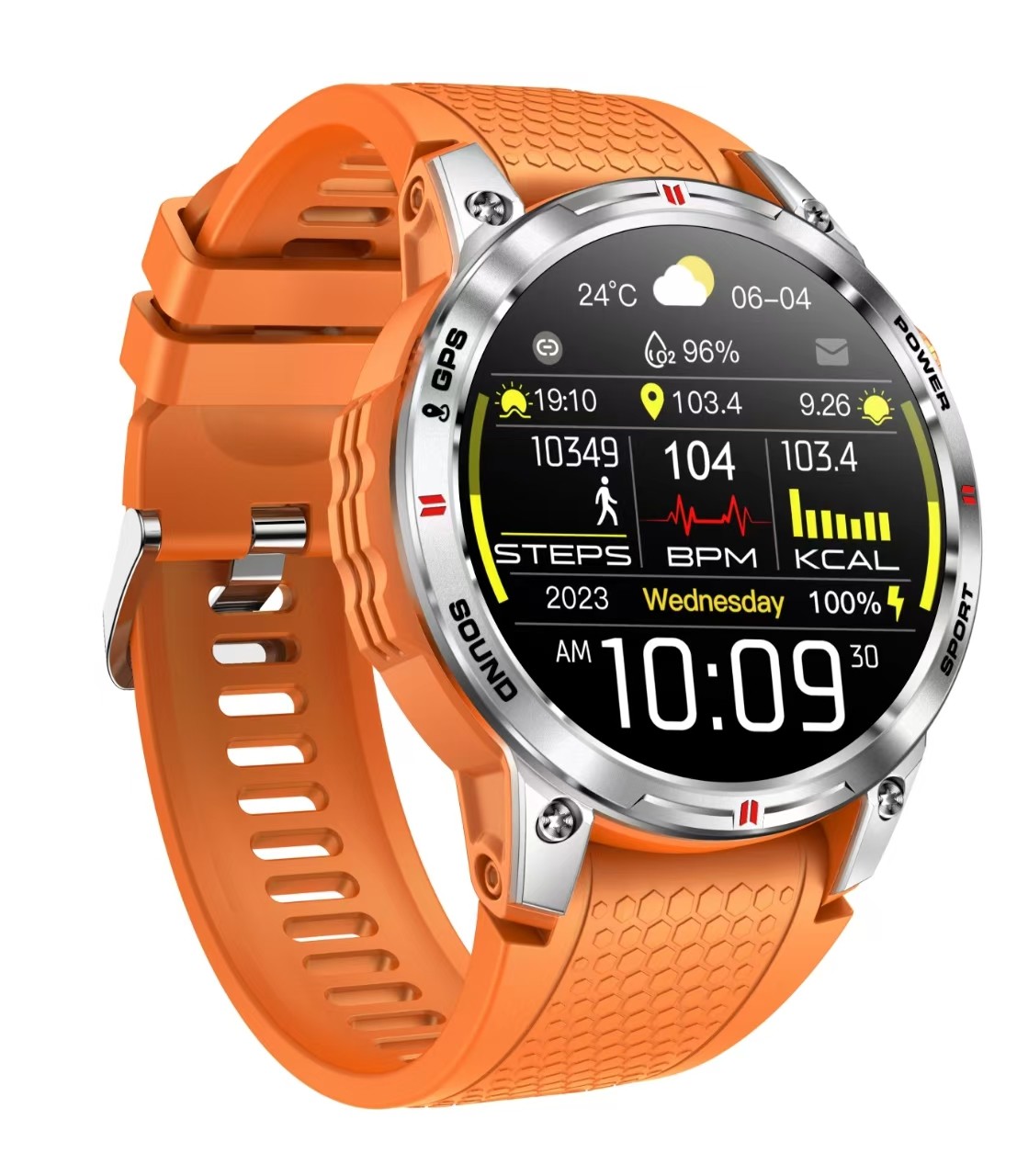Amoled Screen Smartwatch Fitness Tracker NX18 Pro Smartwatch With GPS And Compass