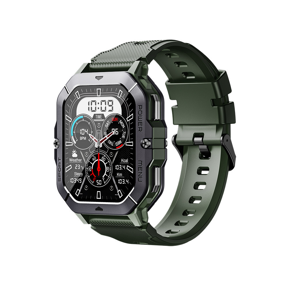 C28 Men Sports Smart Watch 2.02inch Large Memory 410mAh Battery 1ATM Waterproof