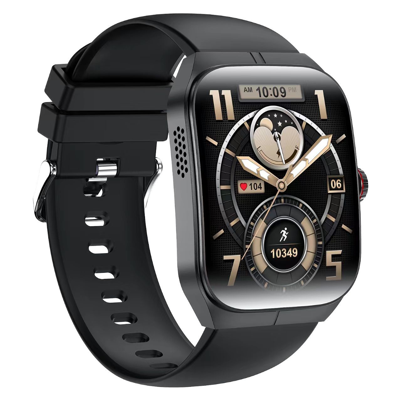 HK80 Bluetooth Sport Smartwatch Amoled Screen NFC Sleep Monitoring Smart Watch
