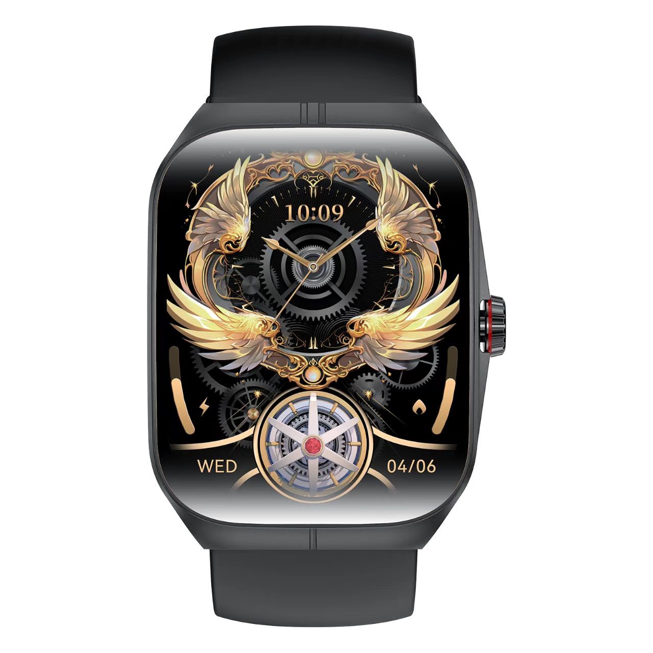 HK80 Bluetooth Sport Smartwatch Amoled Screen NFC Sleep Monitoring Smart Watch