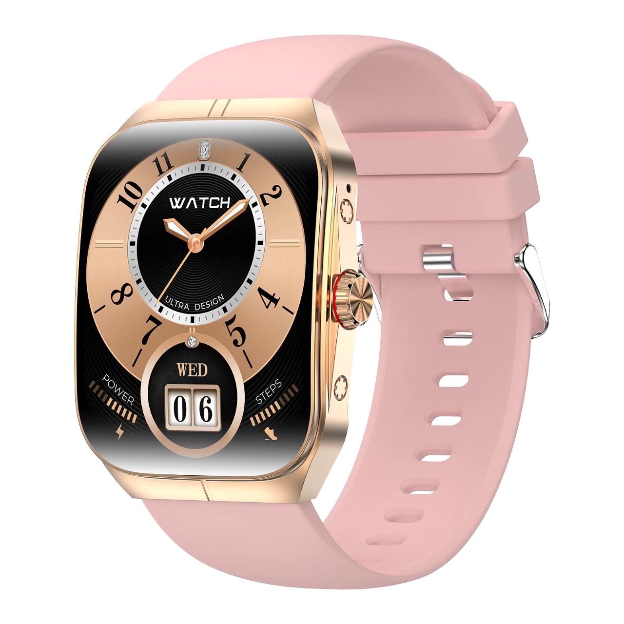 HK80 Calorie Smart Watch Music Player Smart Watch BT Call Sleep Monitoring Smartwatch IP68
