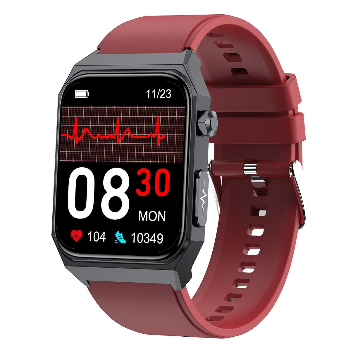 E530 Smart Watch Sleep Monitoring Heart Rate Blood Pressure Blood Oxygen Smartwatch 1.91 Inch