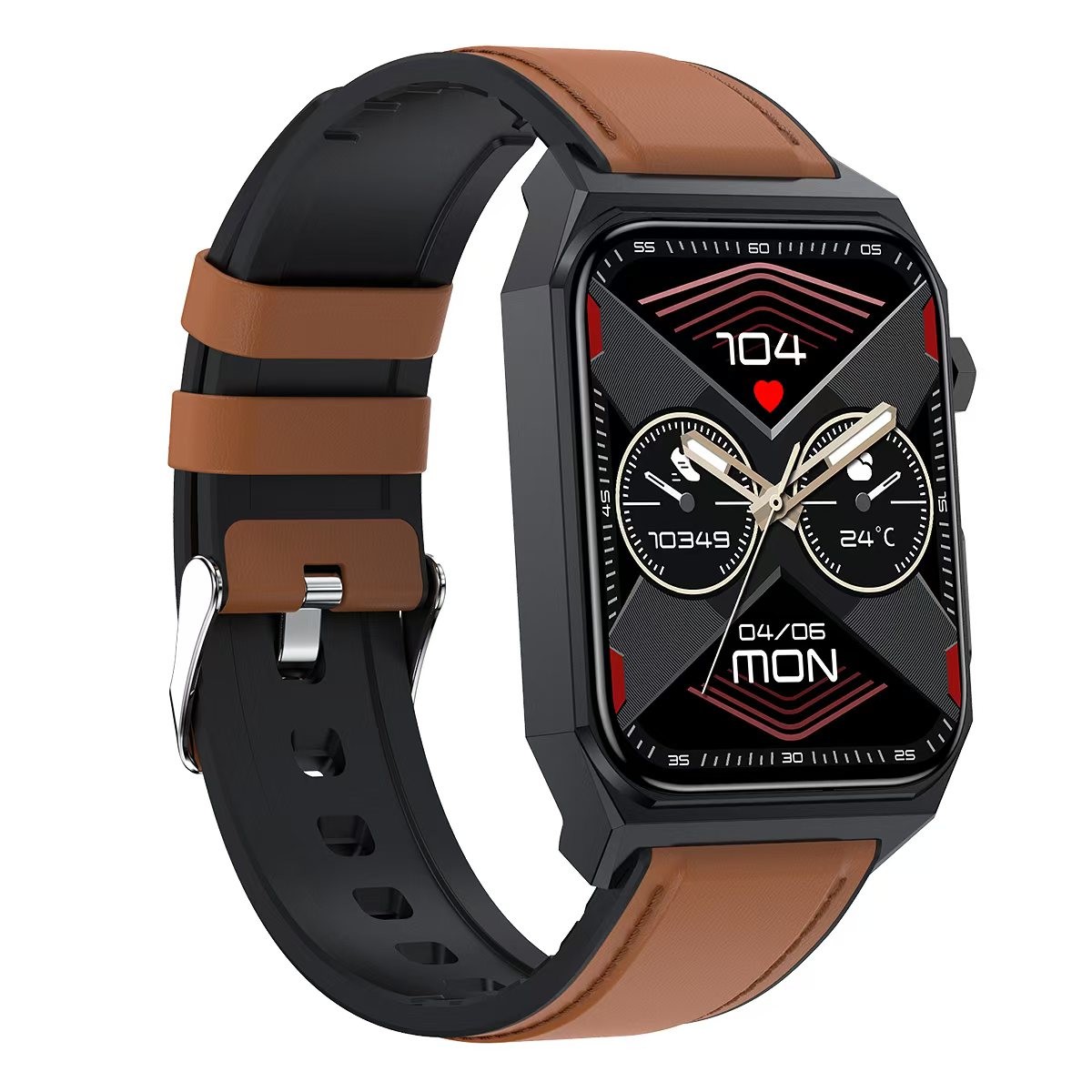 E530 Smart watch Music Control Health Monitoring Smartwatch With Blood Sugar SMS Reminder