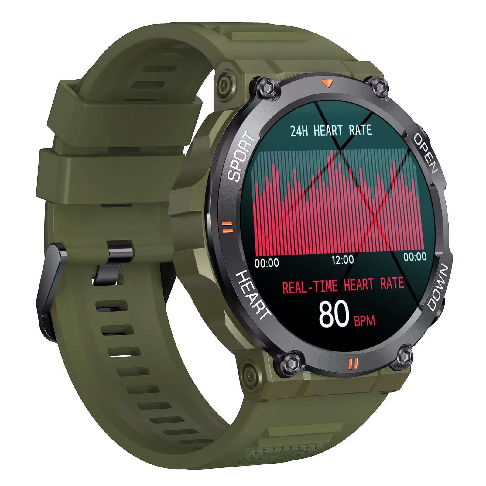 Amoled Sport Smart Watch K56 Pro Blood Pressure Oxygen Heart Rate Monitor Smart Watch