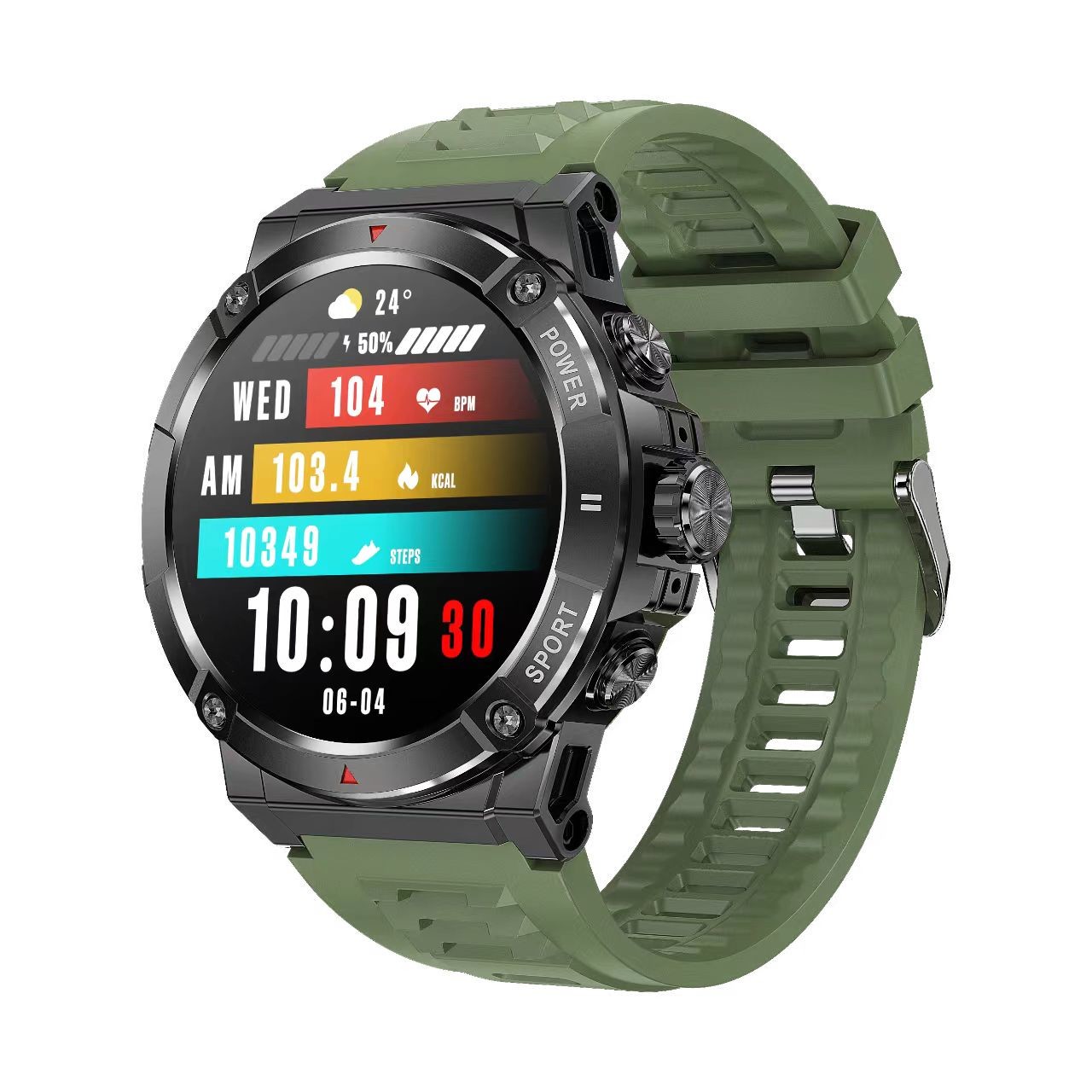 NX8 PRO SmartWatch Compass BT Calling Amoled Display Smartwatch Multiple Exercise Modes