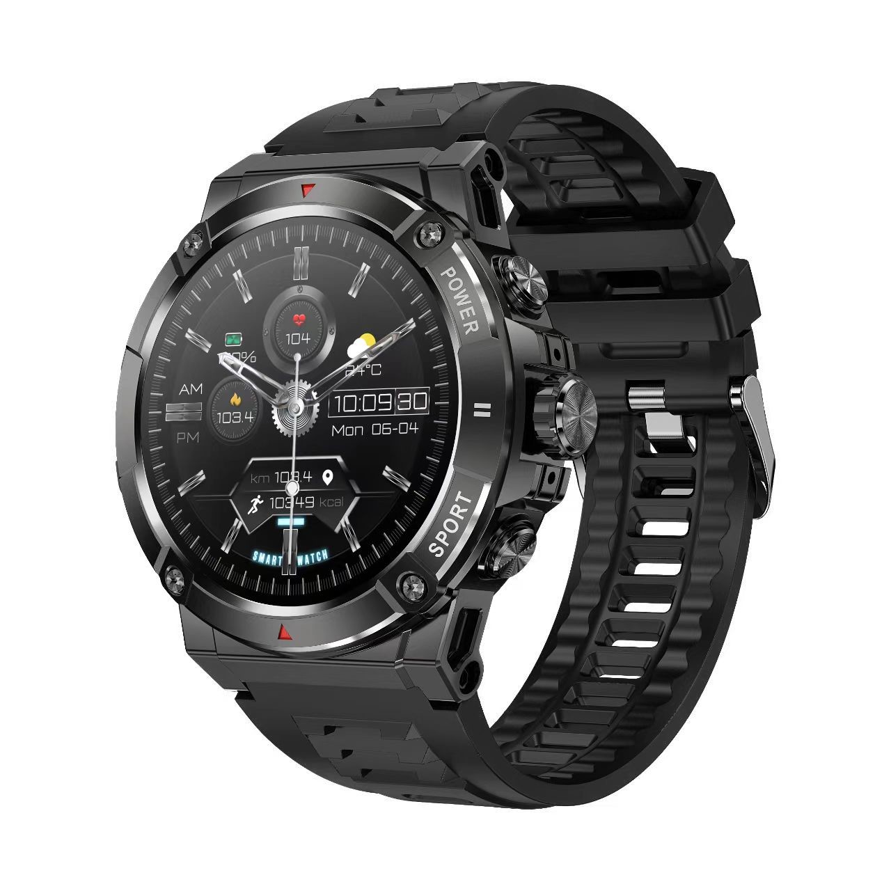 NX8 Pro Smart Watch , Waterproof Sports Smart Watch With 1.43Inch Amoled GPS Offline Map