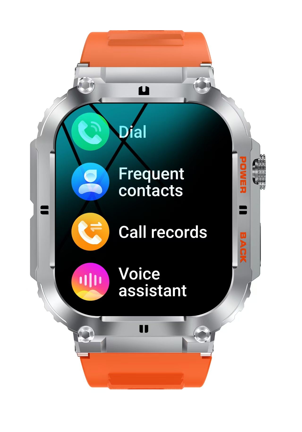 K57 Pro Smart Watch 1.96 Inch Big Screen Fitness Tracker BT Calling SmartWatch