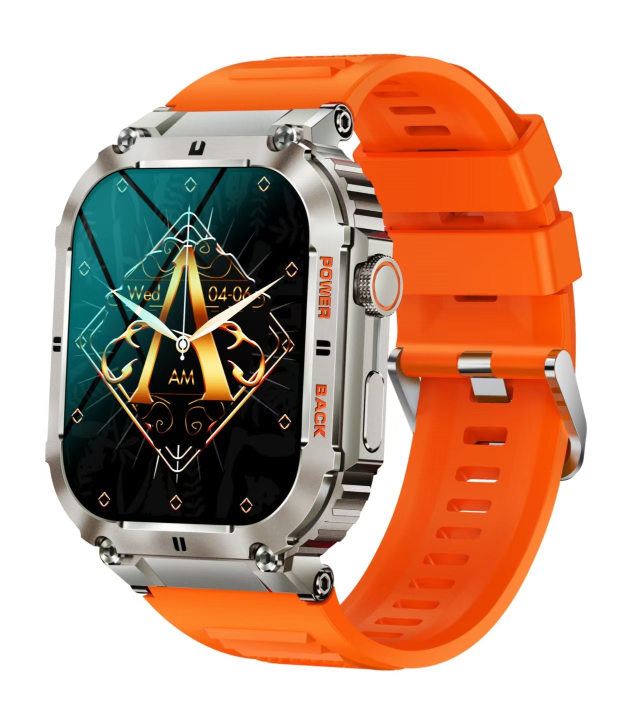 K57 Pro Smart Watch 1.96 Inch Big Screen Fitness Tracker BT Calling SmartWatch