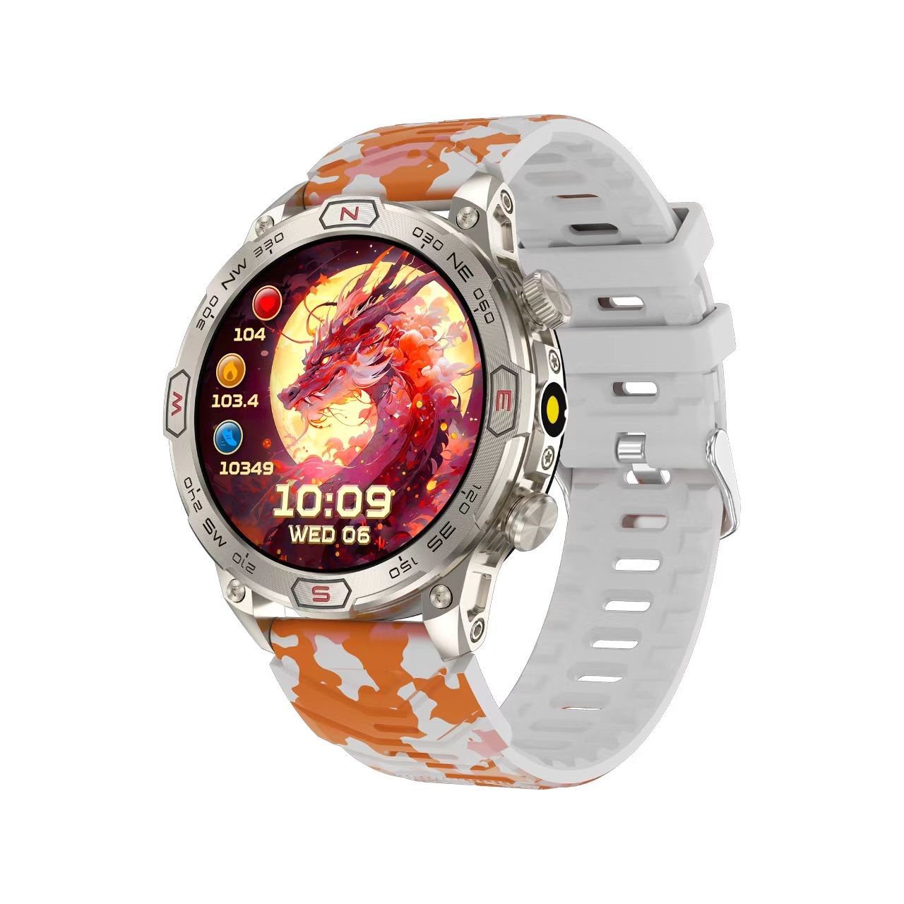 KC86 SmartWatch 1.43 Inch 1ATM Waterproof Smart Watch For Swimming