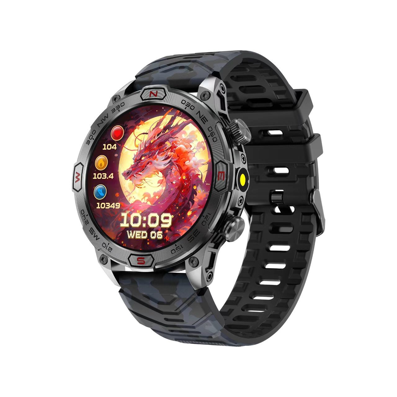 KC86 SmartWatch 1.43 Inch 1ATM Waterproof Smart Watch For Swimming