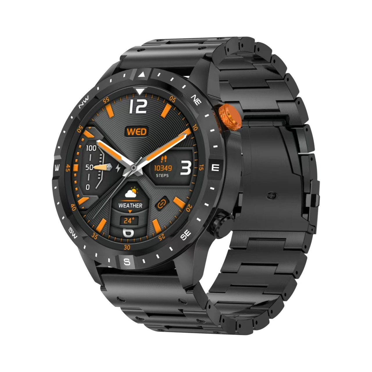 AK57 Outdoor BT Calling SmartWatch , BP Monitoring Smart Watch Fashion Sports Health Heart Rate