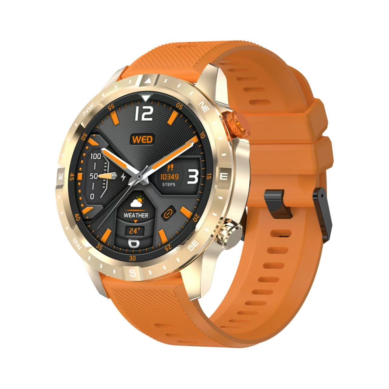 AK57 Men Smart Watch 1.43 Inch Amoled Screen BT Call Music Player Smart Watch