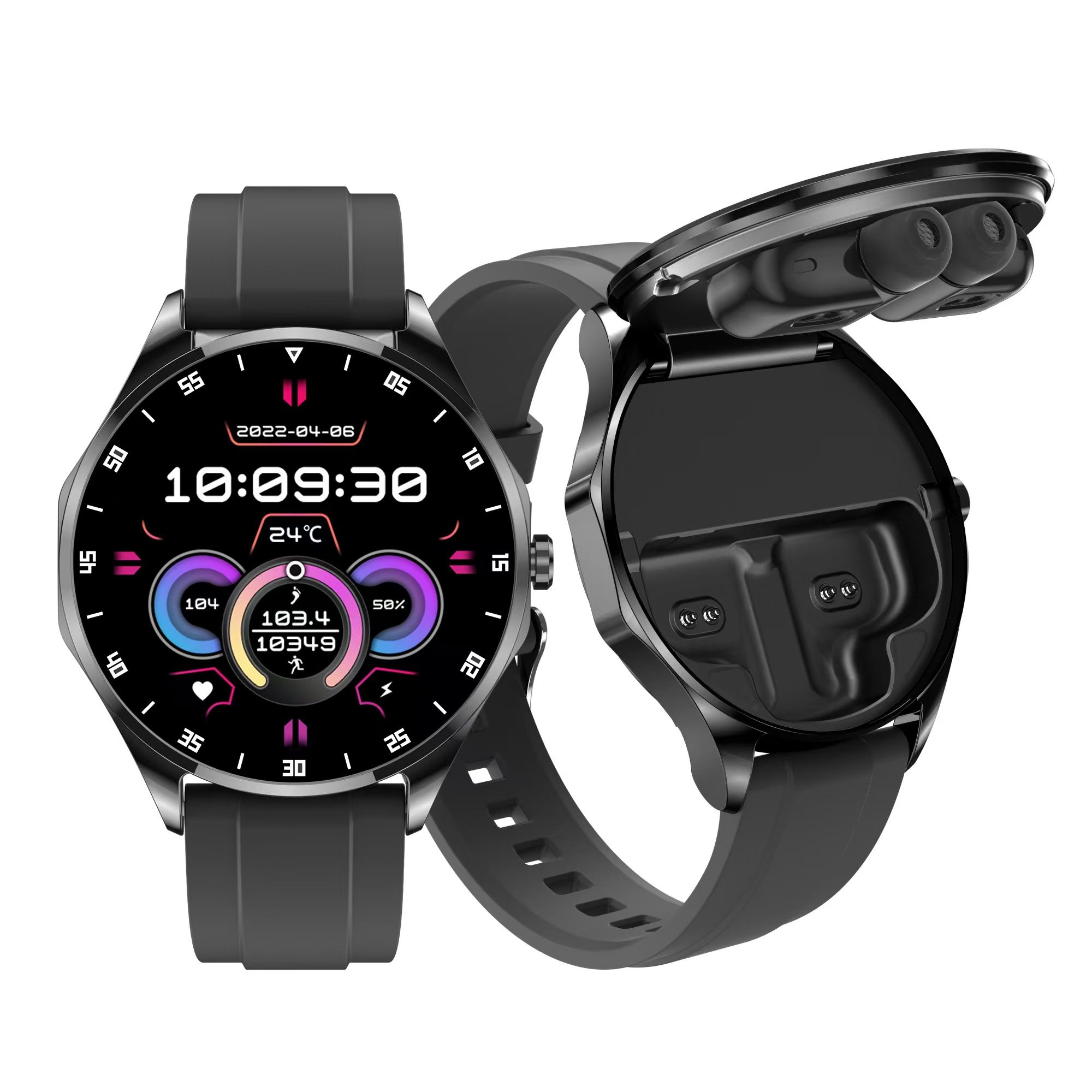 X20 TWS 2 In 1 Earbuds And Smartwatch Wifi Bluetooth Call Local Music Player