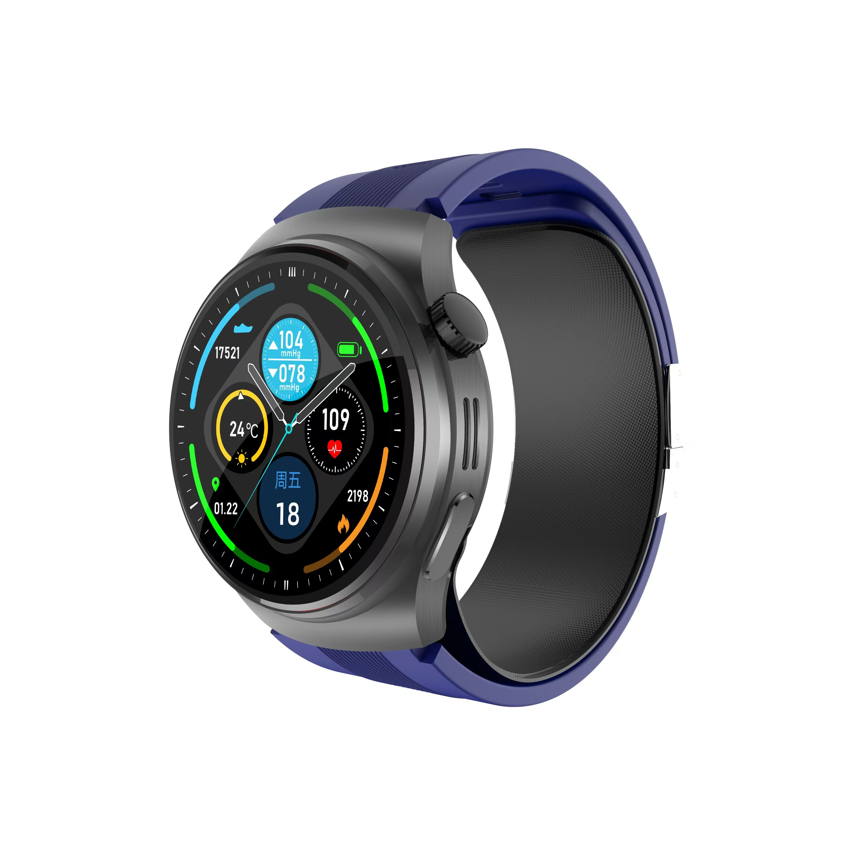 S28 Smart Watch Magnetic Charging 1.39 Inch Smartwatch For Blood Pressure And Heart Rate