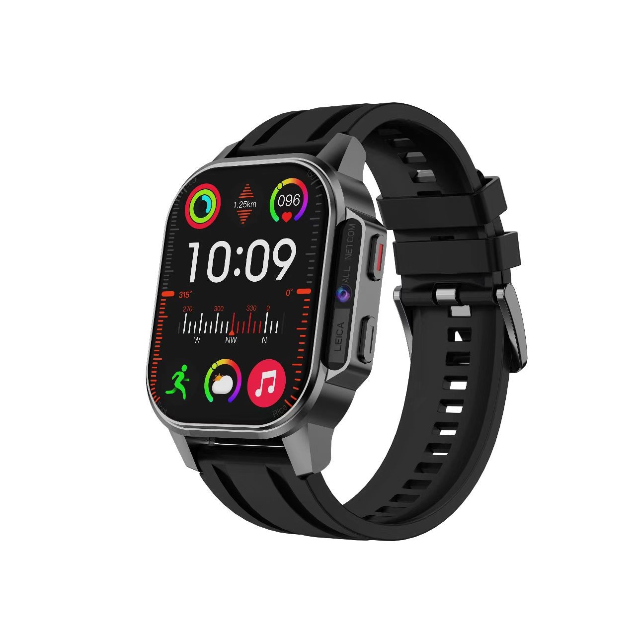 B22 4G Sim Card Android Smart Watch Video Call 2.04 Inch HD Camera SmartWatch Amoled Display