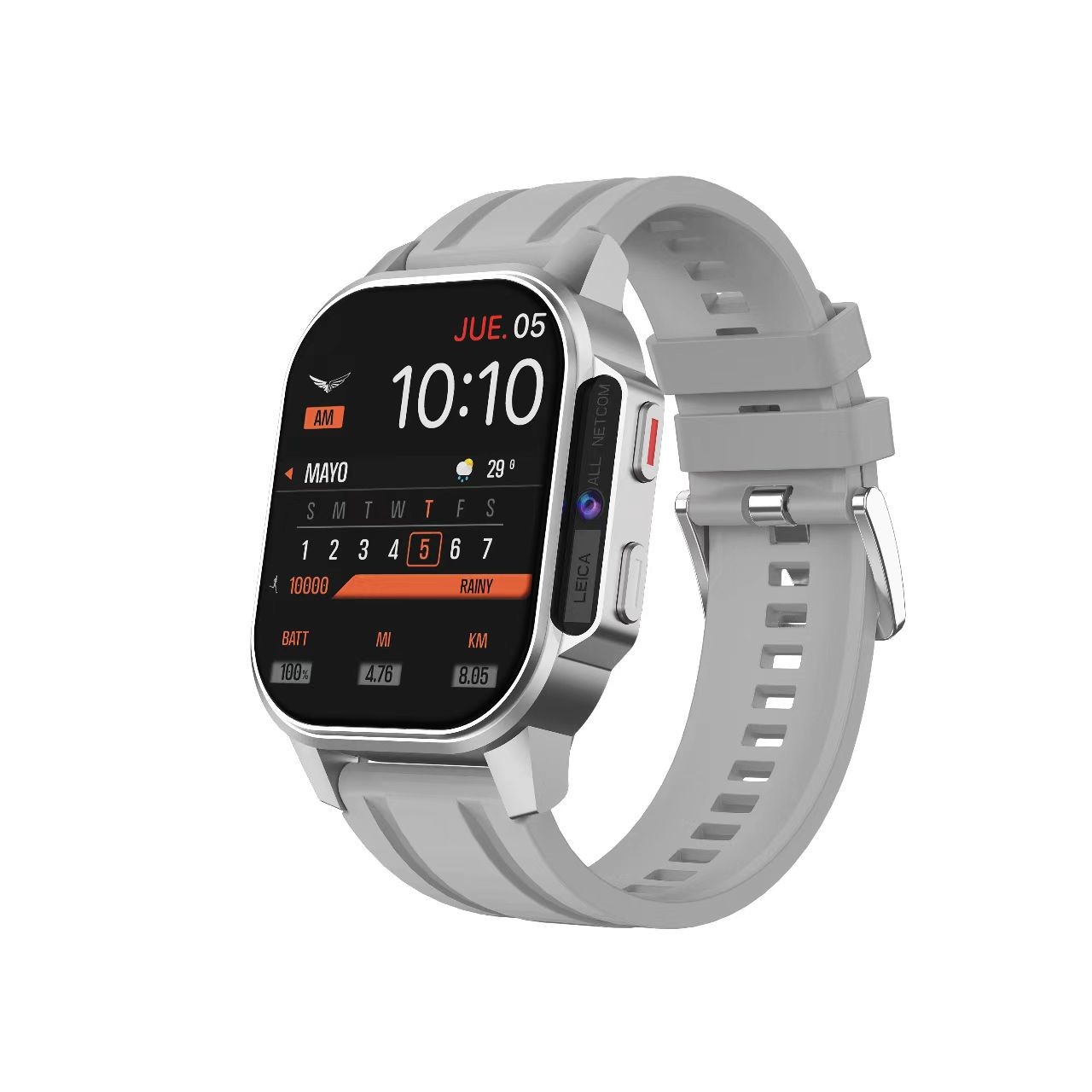 B22 4G Sim Card Android Smart Watch Video Call 2.04 Inch HD Camera SmartWatch Amoled Display
