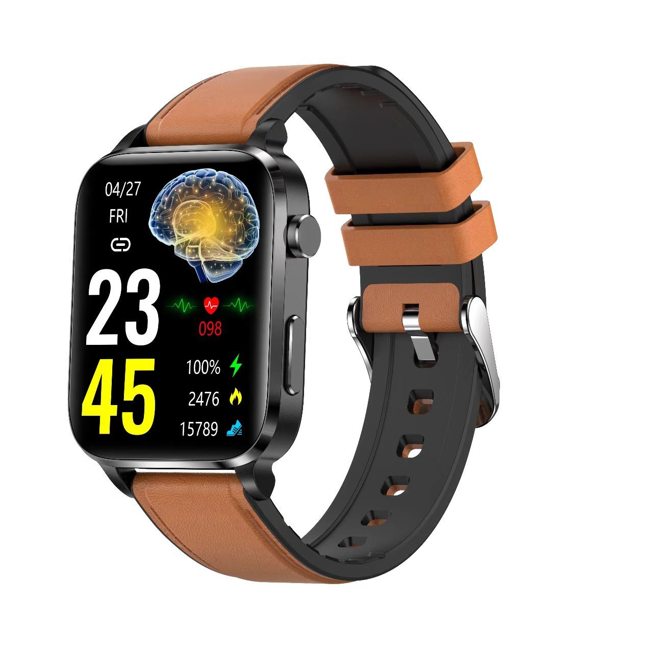 Blood Pressure Monitor Smart Watch IP68 F100 Smart Watch With Heart Rate Monitor