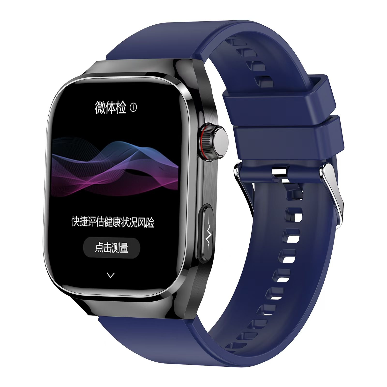TK16 Health Care Smart Watch With 2.04inch Screen BT Call Blood Oxygen Temperature
