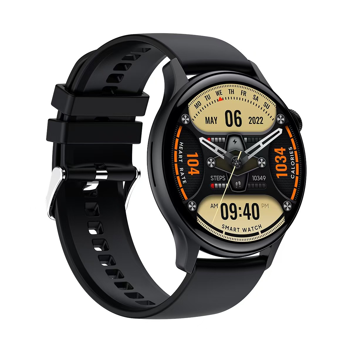 HK85 Smartwatch BT Call NFC Heart Rate Monitor Smart Watch With Amoled Screen