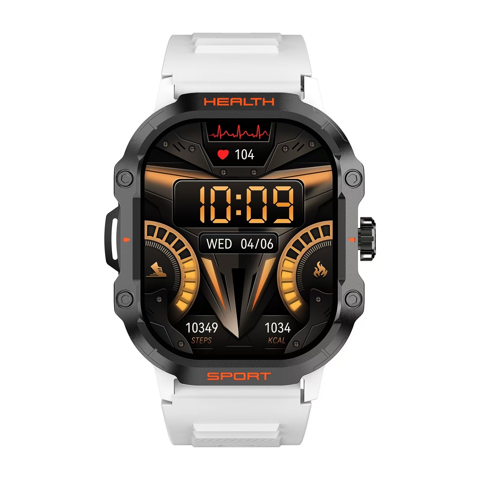 HK24 Smartwatch Amoled Screen Heart Rate BT Call AI Voice Assistant Smart Watch 2.01 Inch
