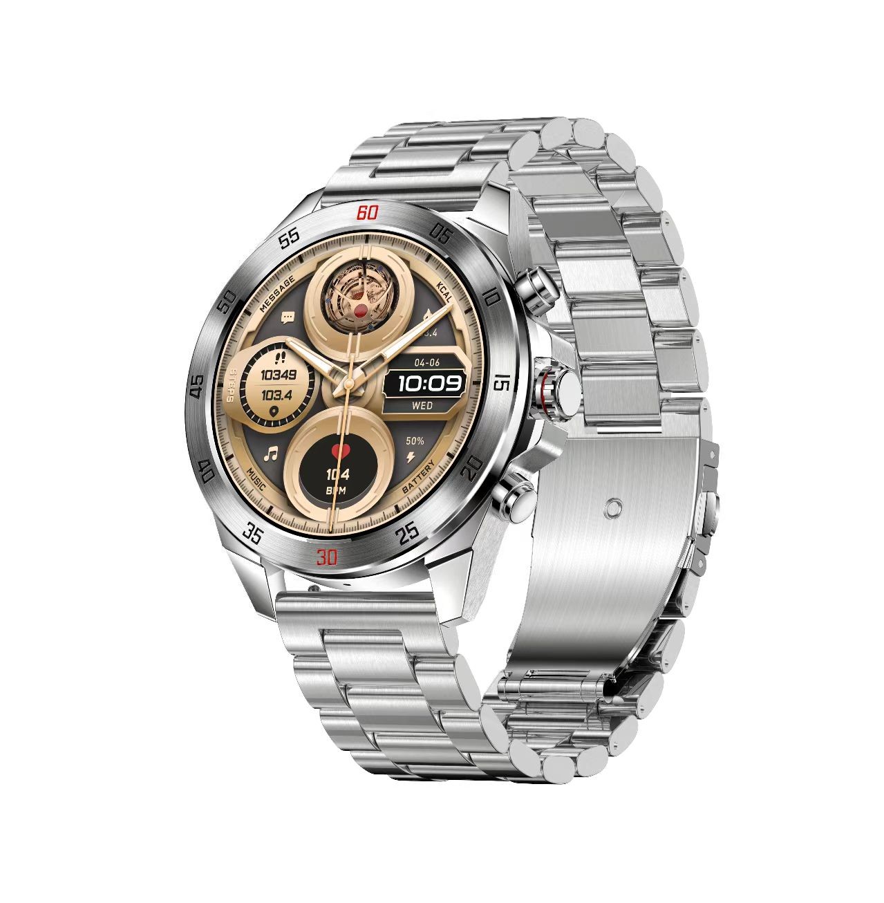 Alloy Case NX1 Pro Smartwatch 1.43 Inch Business Fitness BT Dial Call Smart Watch Amoled Screen