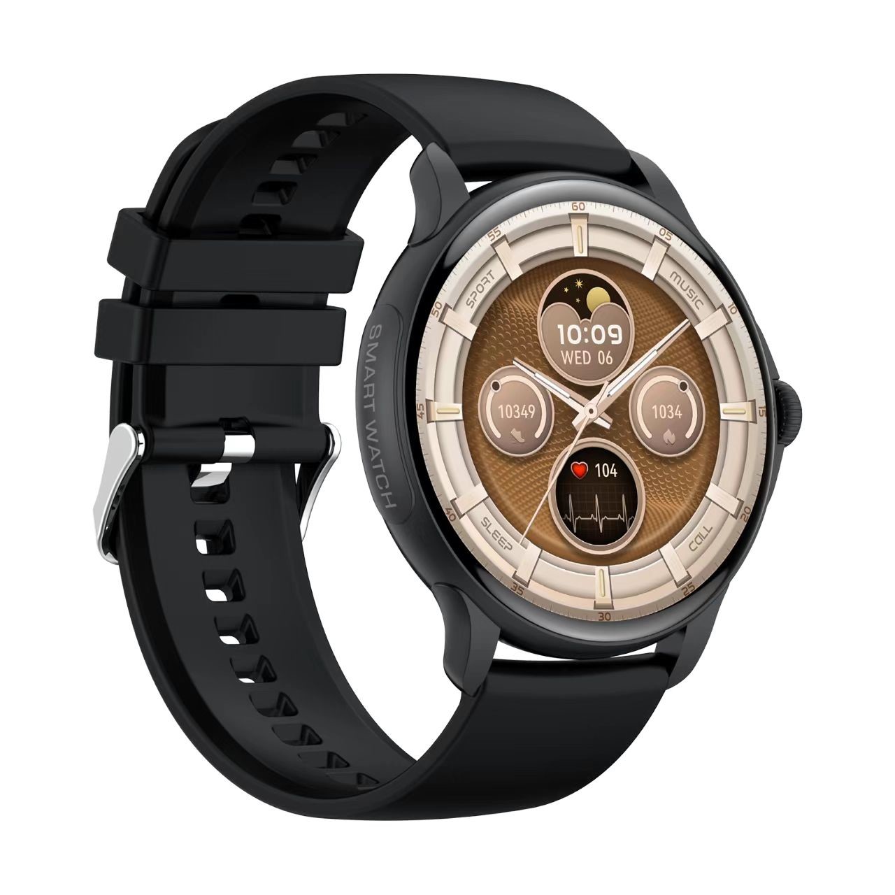 HK49 Sport Smart Watch For Men With amoled screen Heart Rate And Sleep Tracker